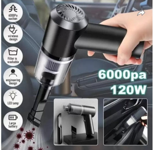 Cordless 3-in-1 Rechargeable Vacuum Cleaner and Blower - Cleans up every corner of your Home and Car